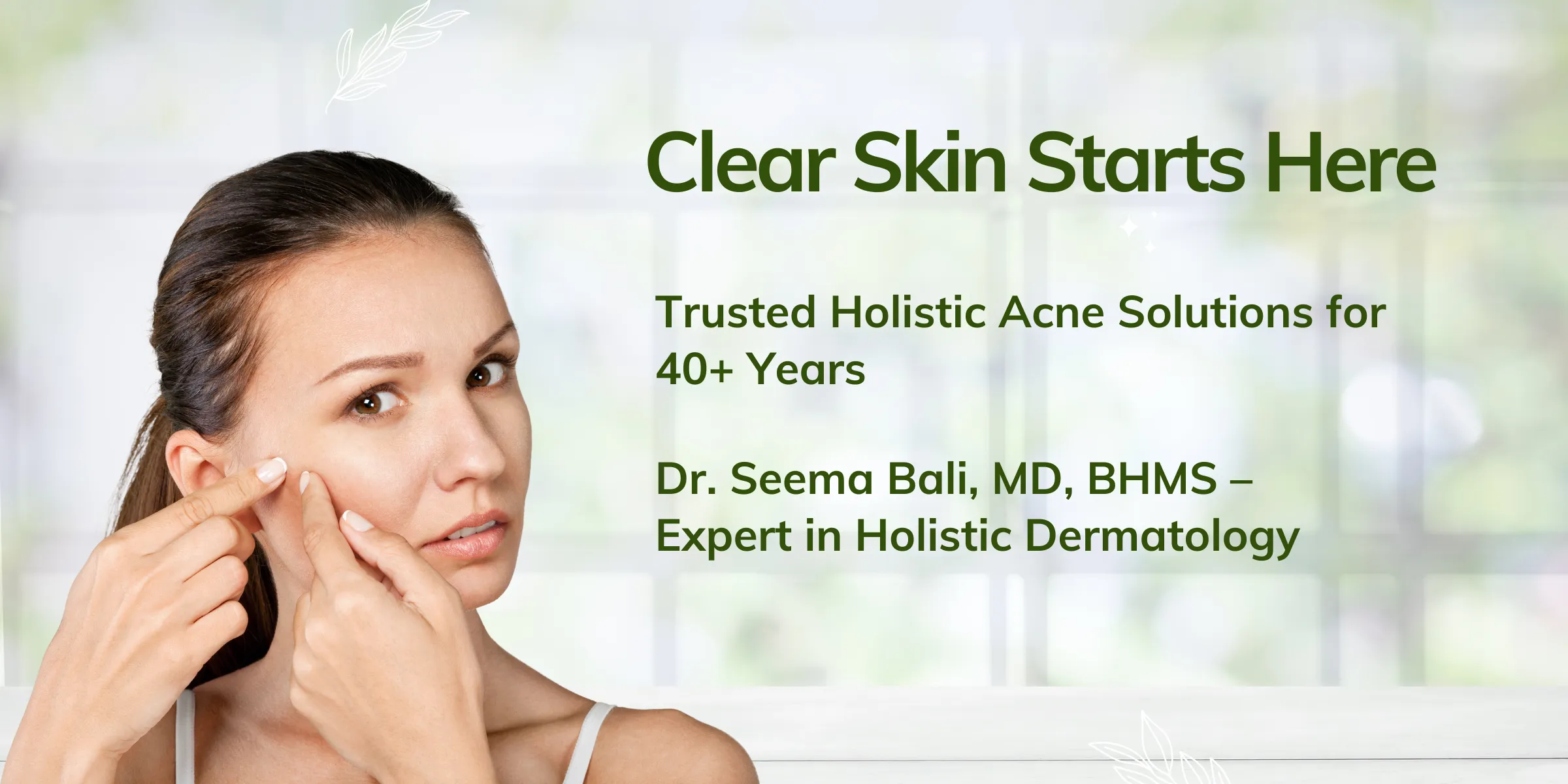 Acne treatment at Valeda